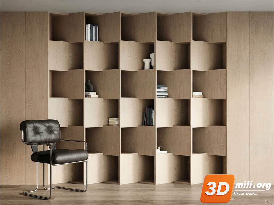 Bookcase Skp Files